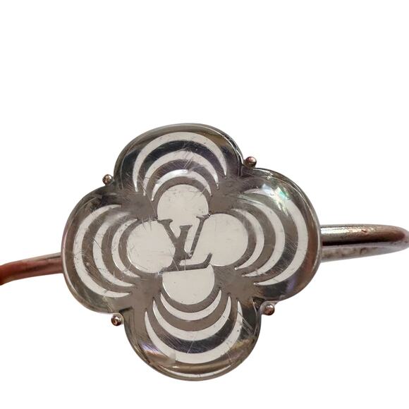 Louis Vuitton AlaFiorie Silver Bangle Bracelet - Picture 3 of 16
